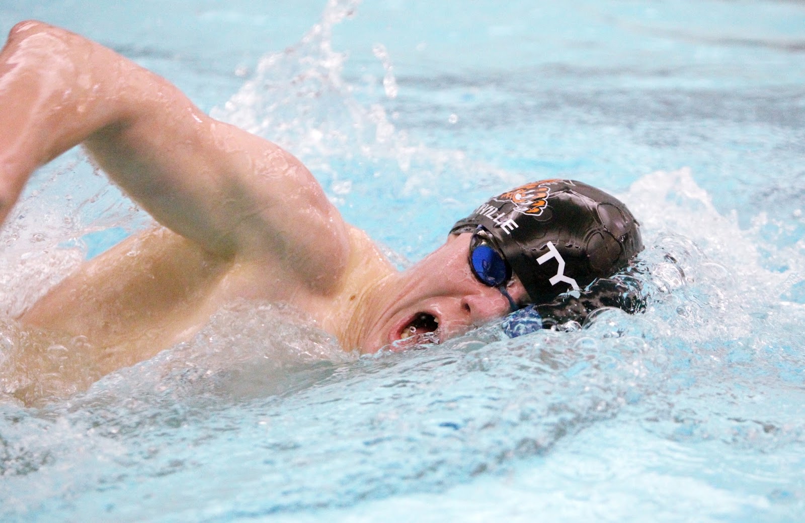 Mark Kodiak Ukena IHSA Boys Swimming Sectionals at Vernon Hills High