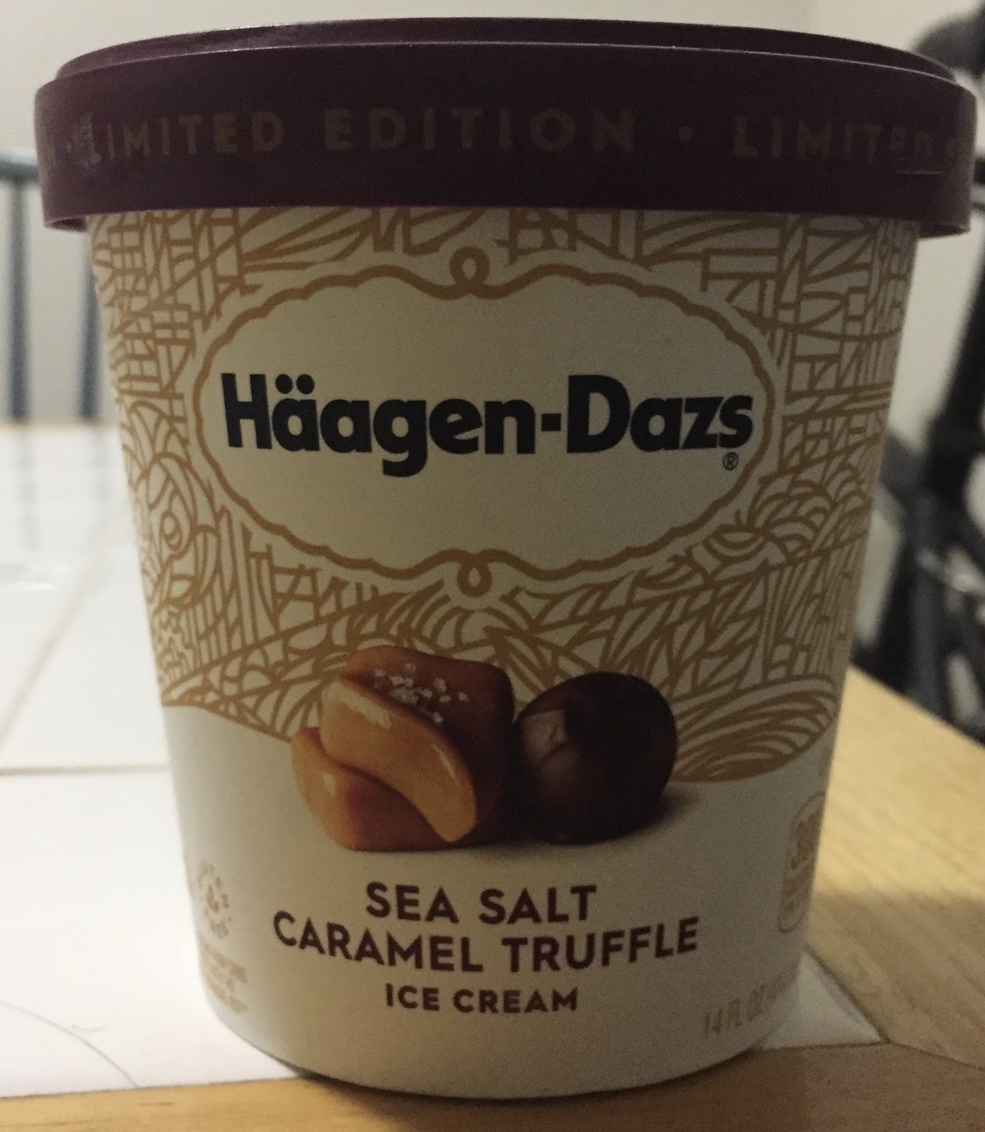 HaagenDazs Limited Edition Sea Salt Caramel Truffle