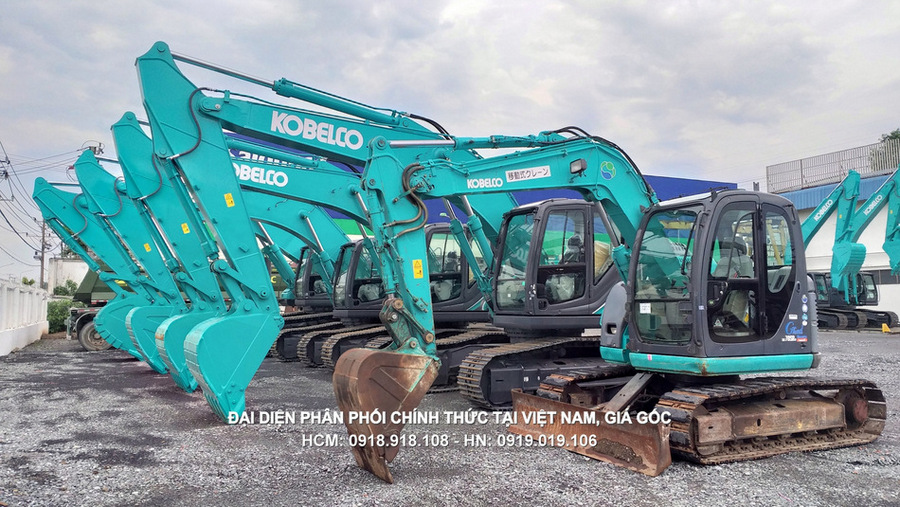 Máy Xúc đào Kobelco, Sản phẩm