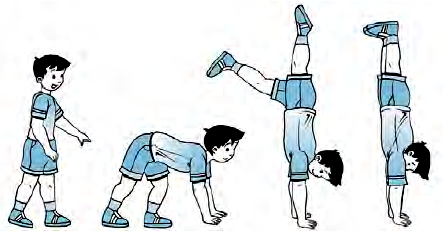 Gerakan Handstand Bertumpu Pada Soal Tuntas