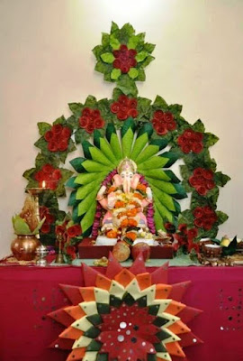 70 Best Ganpati Decoration Ideas At Home Easy Ganpati Decoration