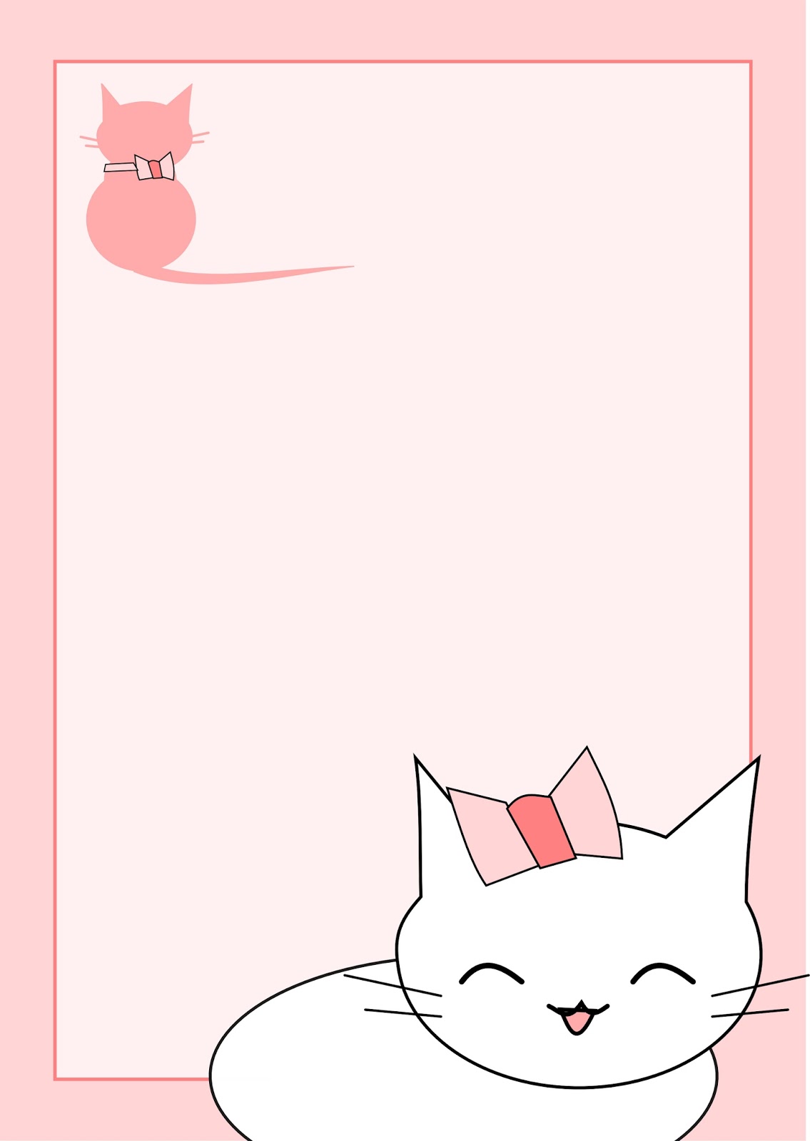 free-cat-images-free-printable-cat-stationery-kawaii-cat-pink