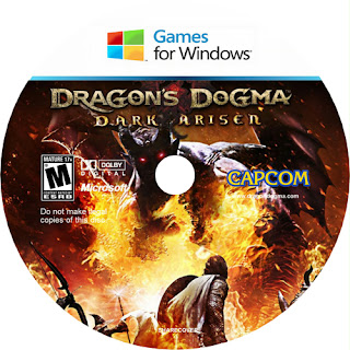 Dragon Dogma Dark Arisen - Disk Label