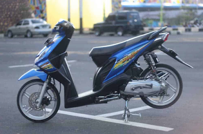 Modifikasi Honda Beat Karbu Babylook