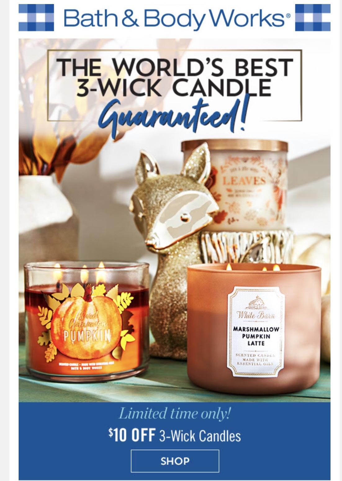 Life Inside the Page Bath & Body Works Today's Email August 16, 2019