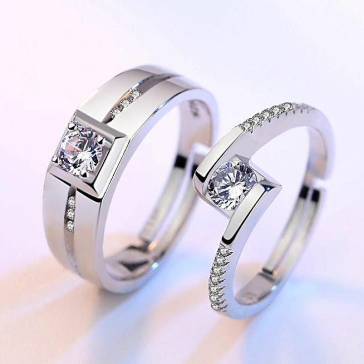 Platinum couple rings
