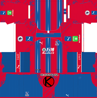 Crystal Palace F.C. 2019/2020 Kit - Dream League Soccer Kits