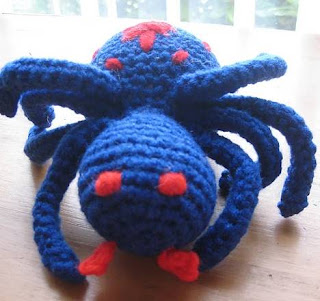 PATRON TARANTULA AMIGURUMI 1637