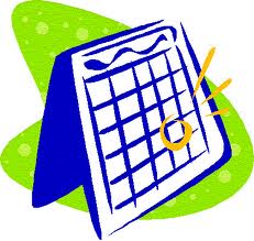 Resultado de imagen para calendario de evaluaciones