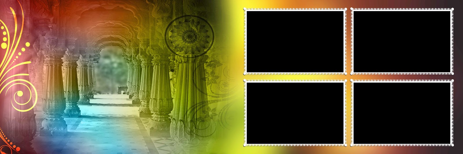 New 12x36 karishma album backgrounds and frames, photos