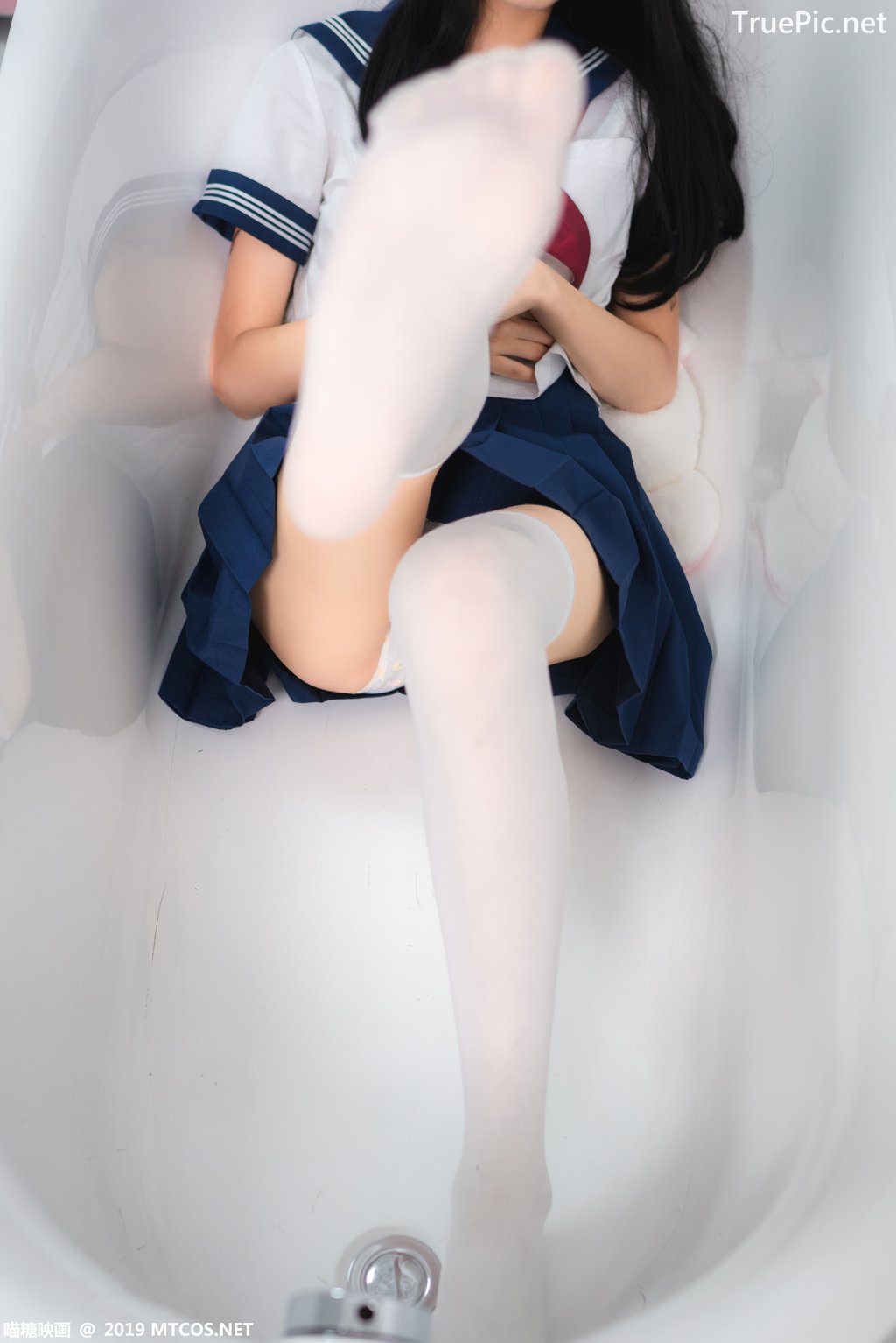 Image-MTCos-喵糖映画-Vol-012–Chinese-Pretty-Model-Cute-School-Girl-With-Sailor-Dress-TruePic.net- Picture-15