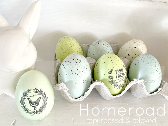 How to Add Farmhouse Detail to Easter Eggs