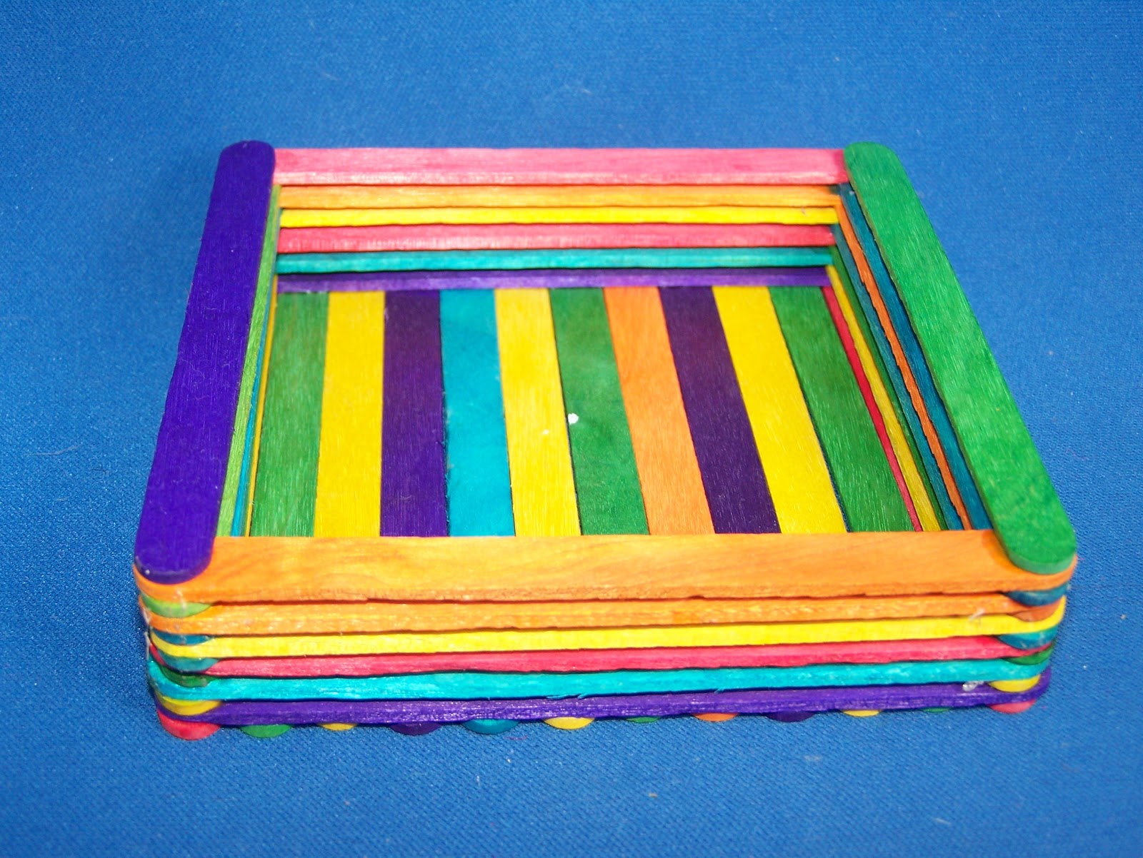 James&May Arts and Crafts Blog Recycling Lollipop sticks