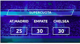 Mondobets supercuota Atletico vs Chelsea 23-2-2021 Mondobets supercuota Atletico vs Chelsea 23-2-2021