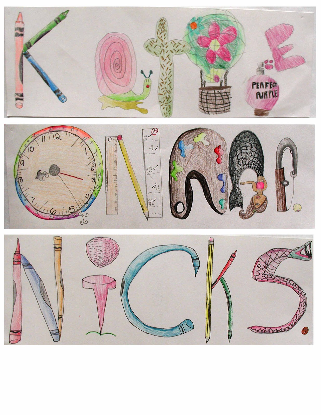 In Art We Trust 5th Grade Name Illustrations In Art We Trust 5th Grade Name Illustrations
