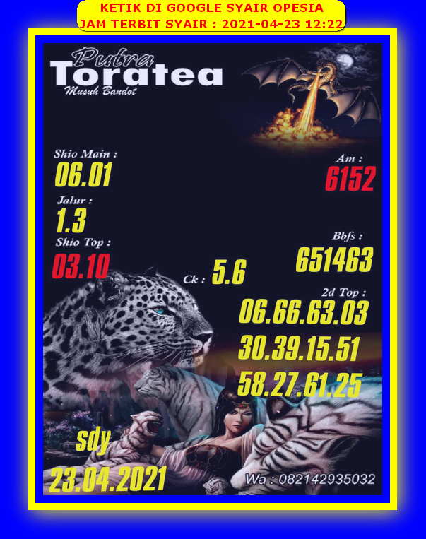 gambar togel sydney