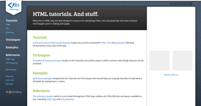 HTMLDog 온라인 코딩 학습