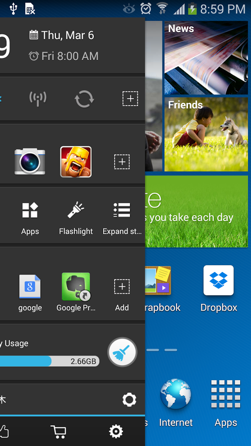 Download Sidebar Launcher Pro v3.3 Apk DsNesia