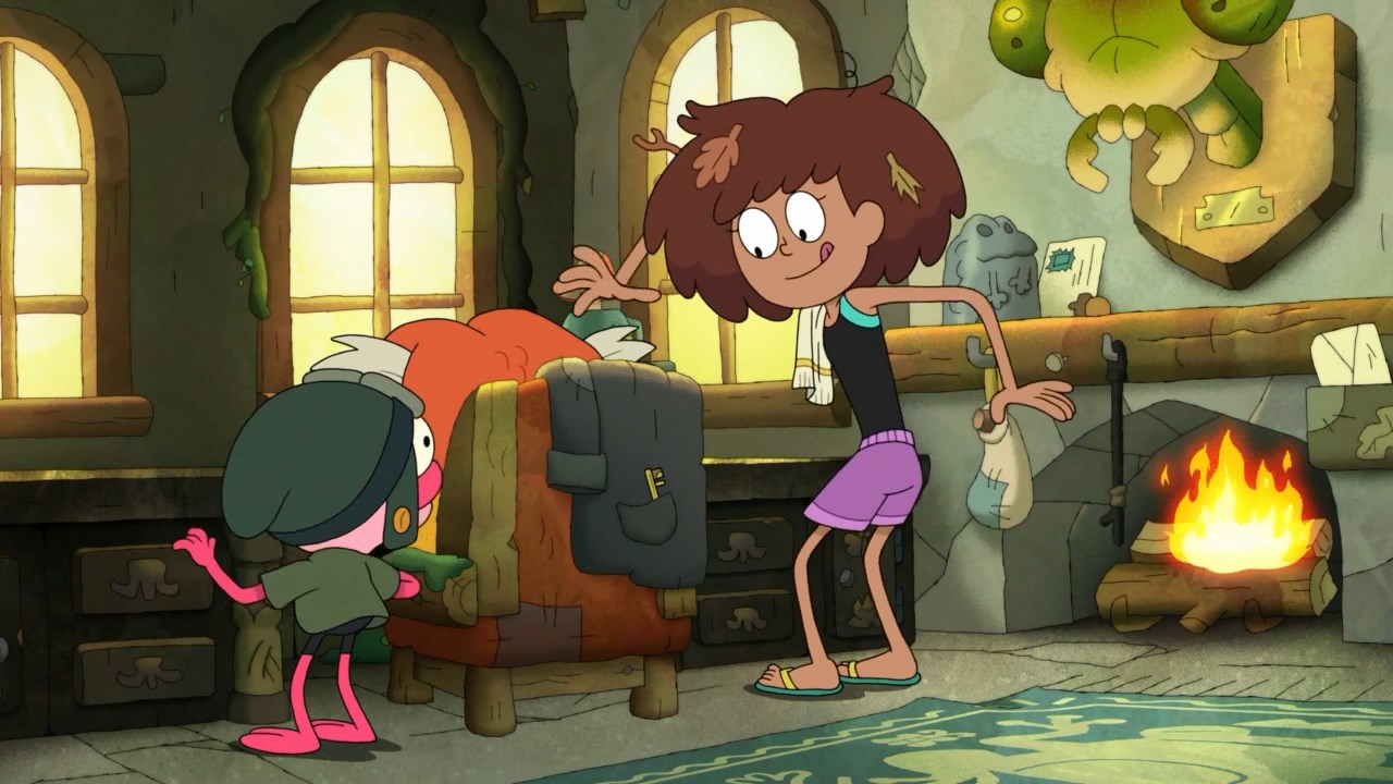 Screenshots from Disney's newest show Amphibia, episode "Best Fro...
