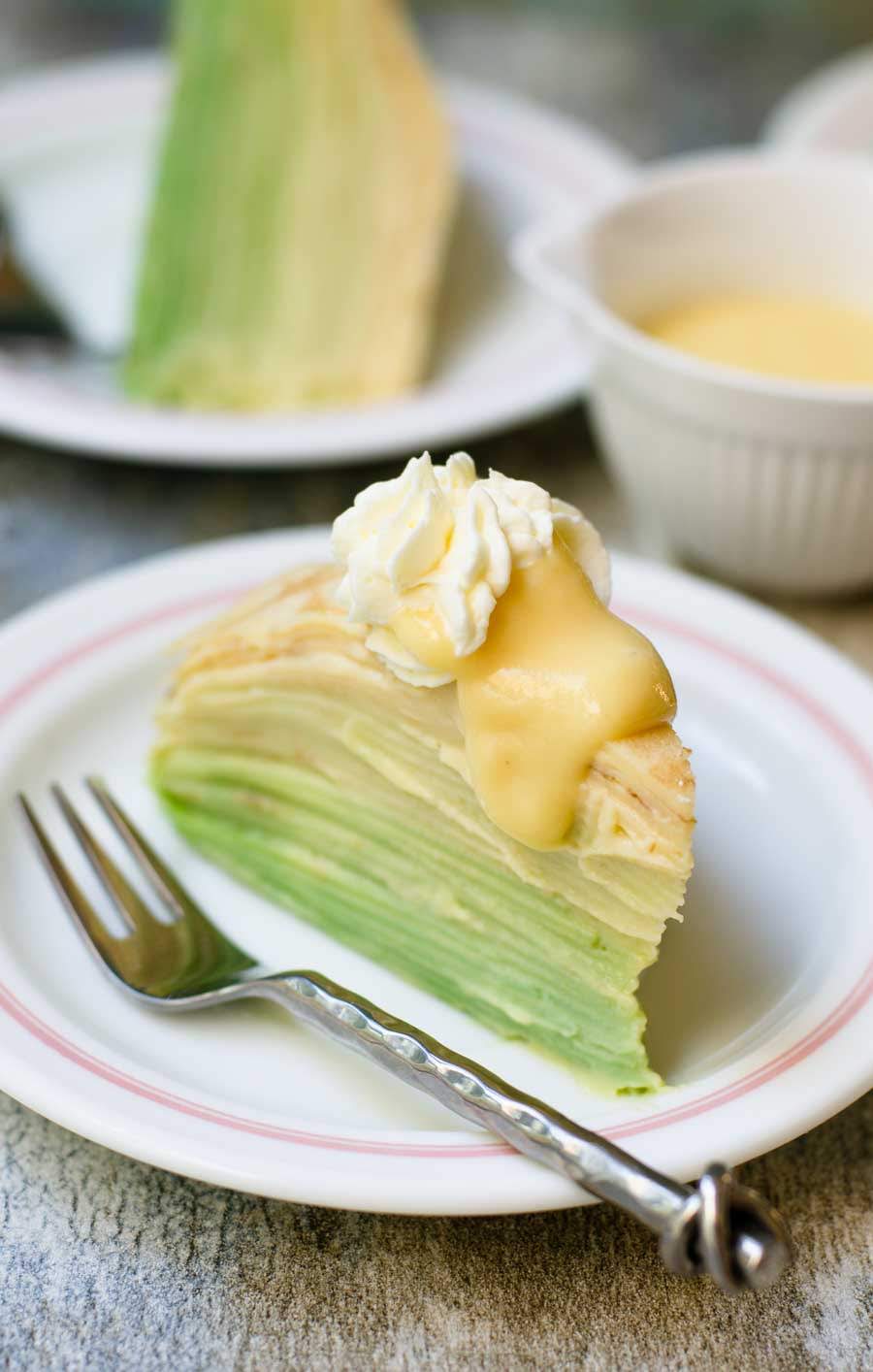 Durian crepe recipe