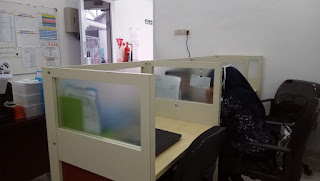 Meja Partisi Mudah Dirakit Sendiri Dan Meja Penerima Tamu - Furniture Semarang (1)