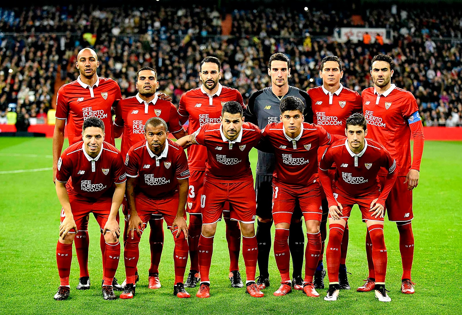 EQUIPOS DE FÚTBOL: SEVILLA contra Real Madrid 04/01/2017