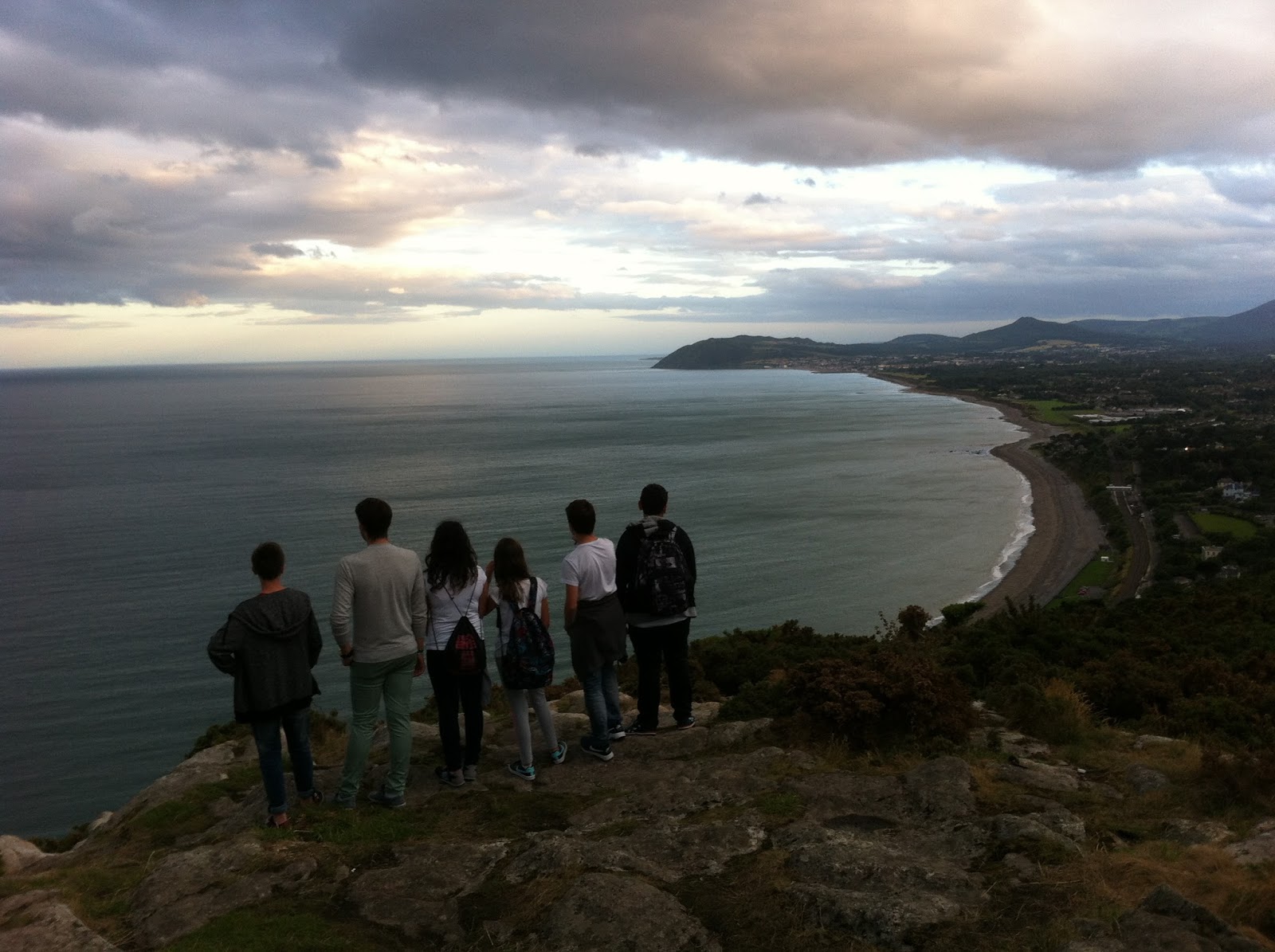 Curso De Verano En Irlanda 2015 Excursi n A Killiney Hill