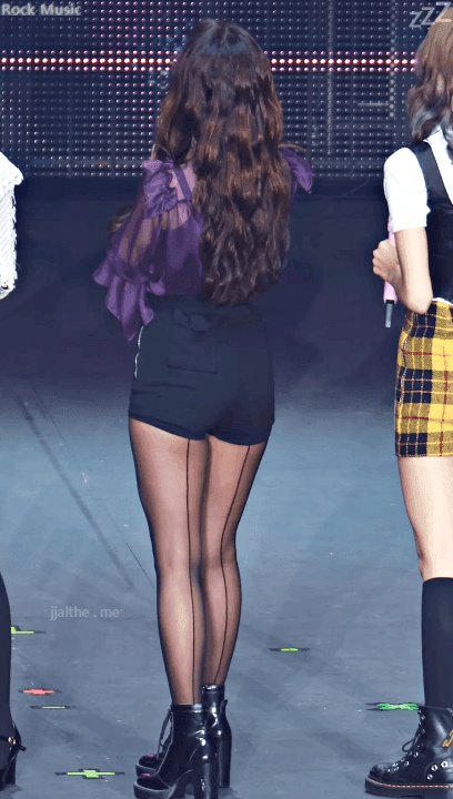 뒤에서 본 블랙핑크 지수 검스 - 꾸르