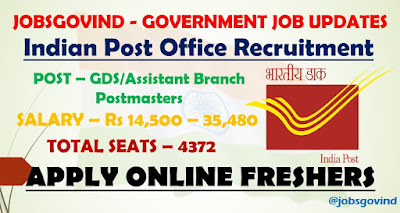 Indian Post Office Recruitment 2021