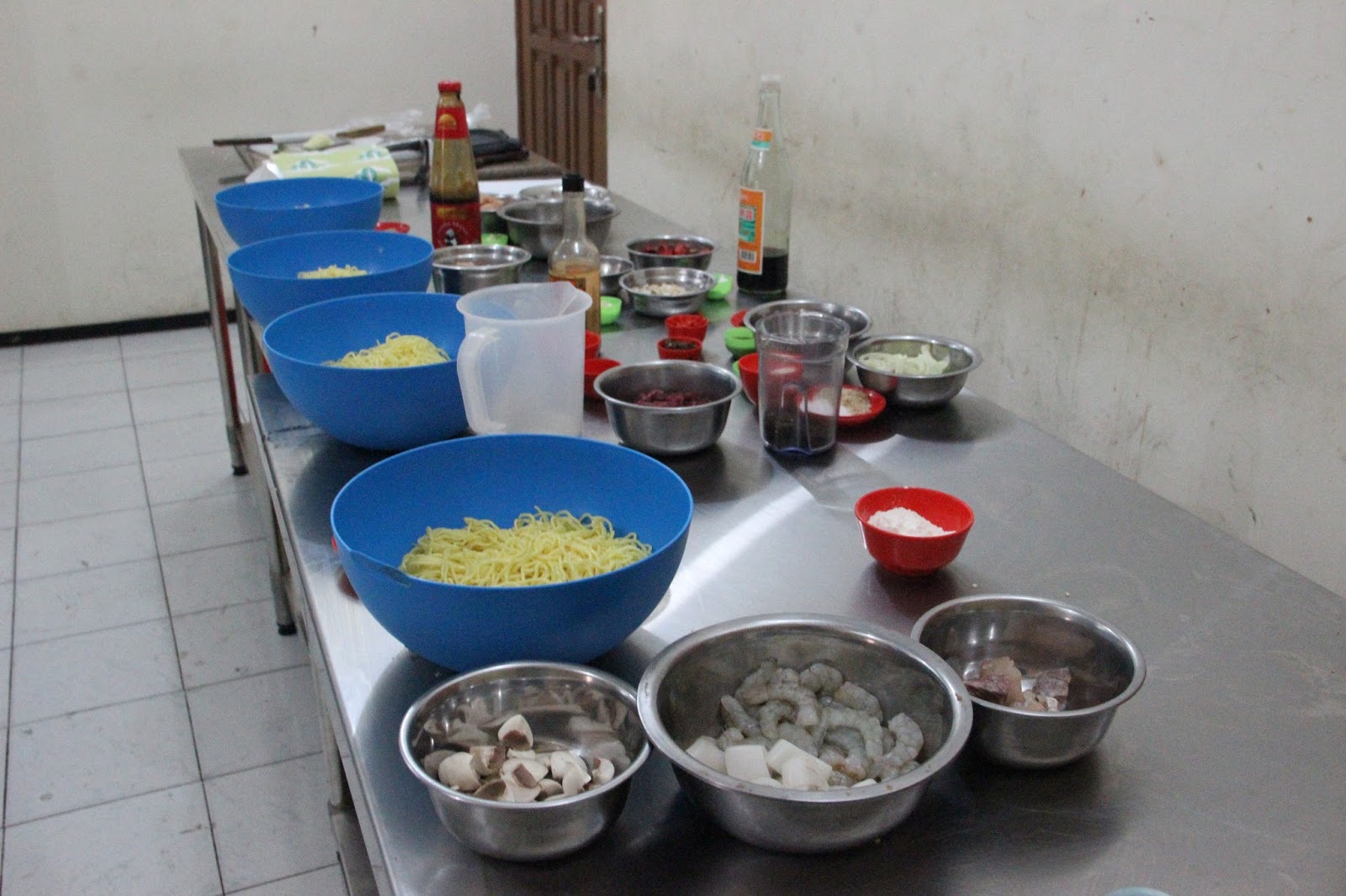 Tristar Culinary Pelatihan Mie Hot Plate di Dapur Uji Kursusan Tristar