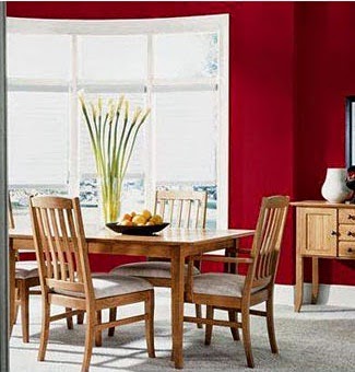 Red Dining Room