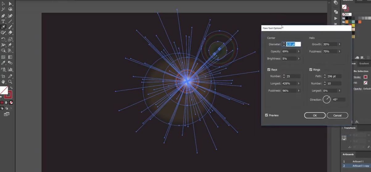 Cara Membuat Bentuk Dasar di Adobe Illustrator CC ( Kotak, Persegi