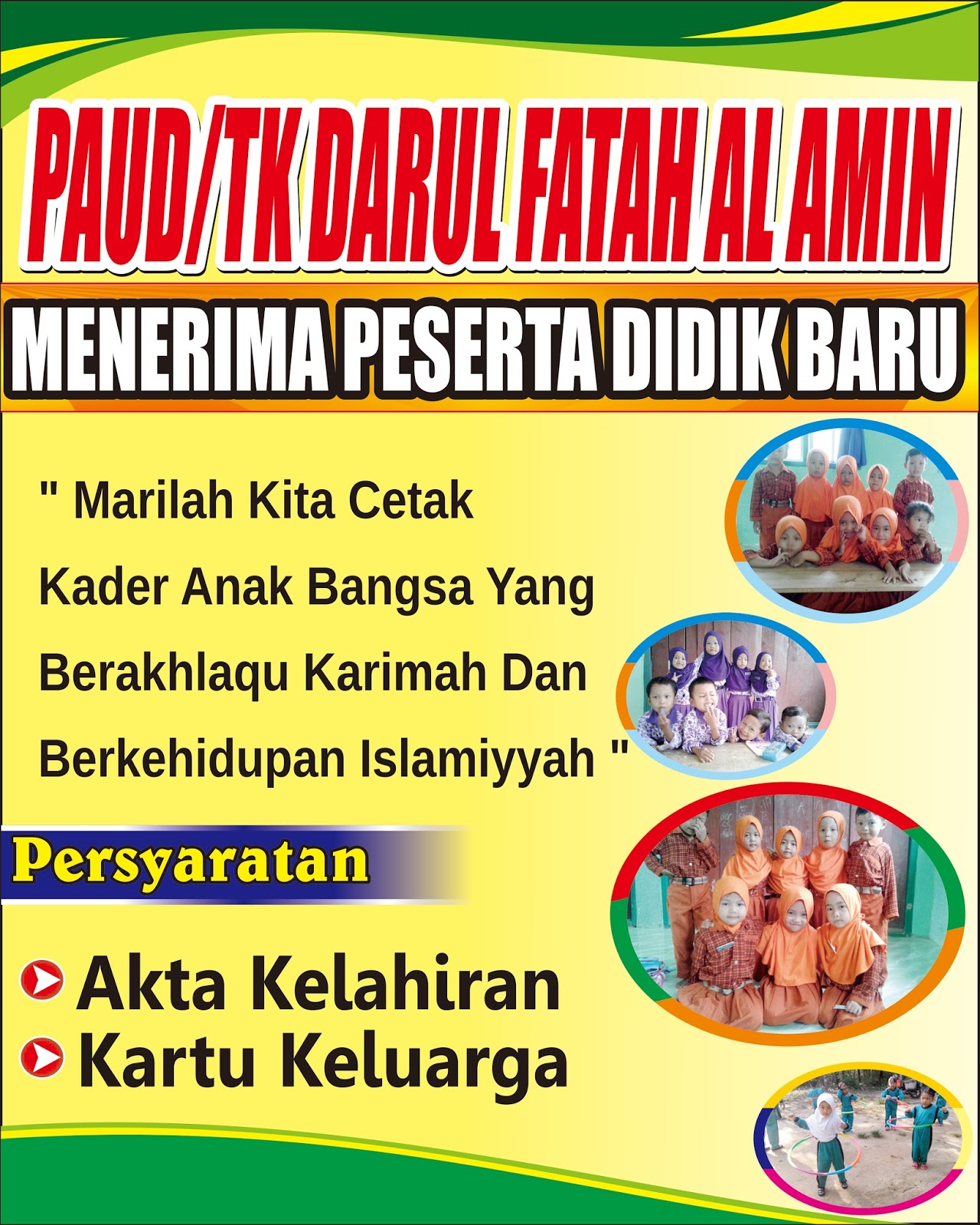 GRATIS Download BANNER PENERIMAAN SISWA/PPDB CDR - Design 