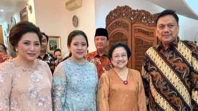 Olly Silaturahmi ke Kediaman Megawati