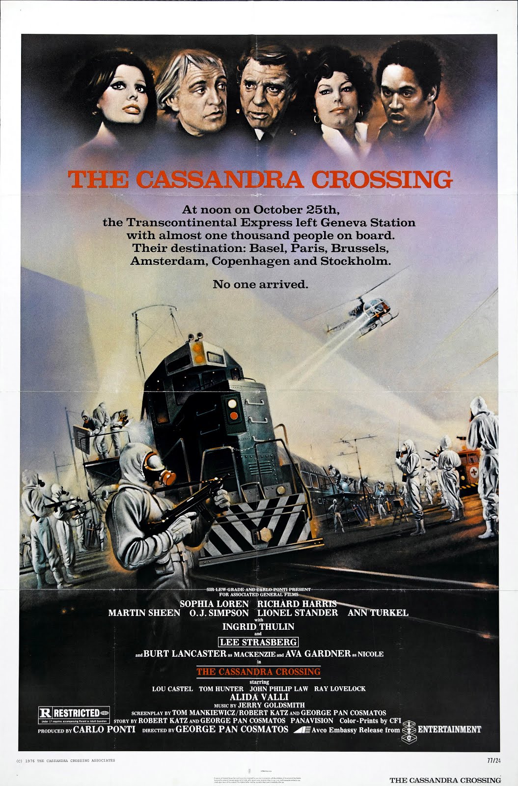 Le pont de Cassandra (1976) George Pan Cosmatos - The Cassandra crossing
