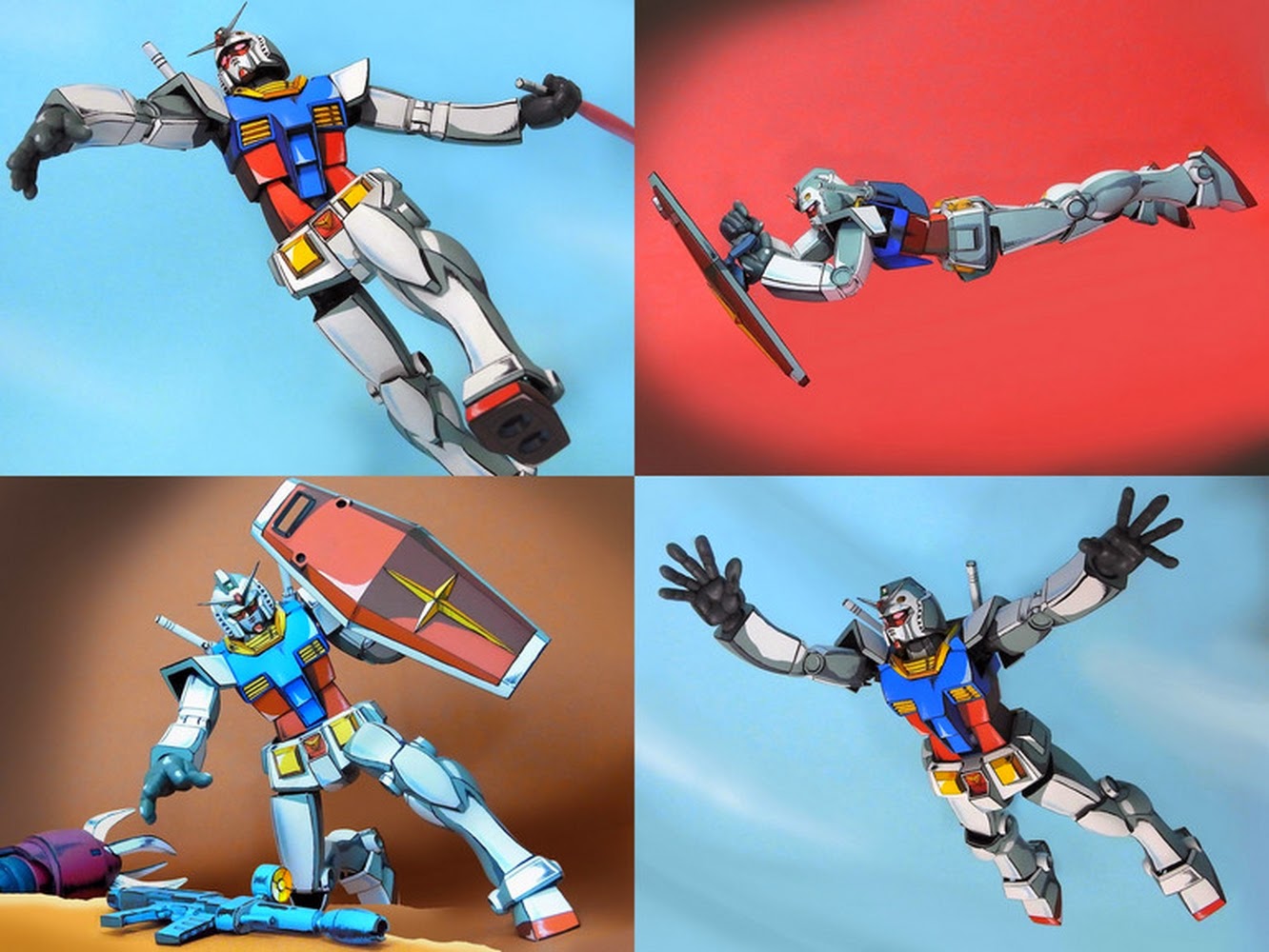 Custom Build 1/100 RX782 Gundam 