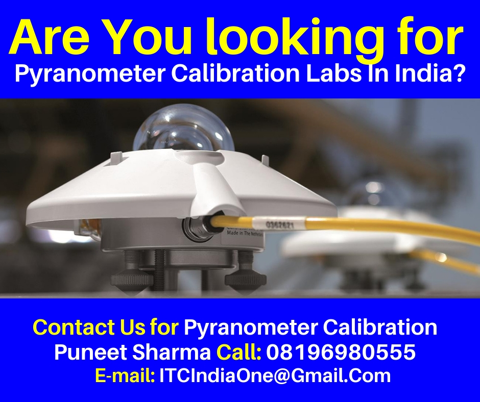 ISO 9847 Calibration of Field Pyranometers Electrical Safety Testing