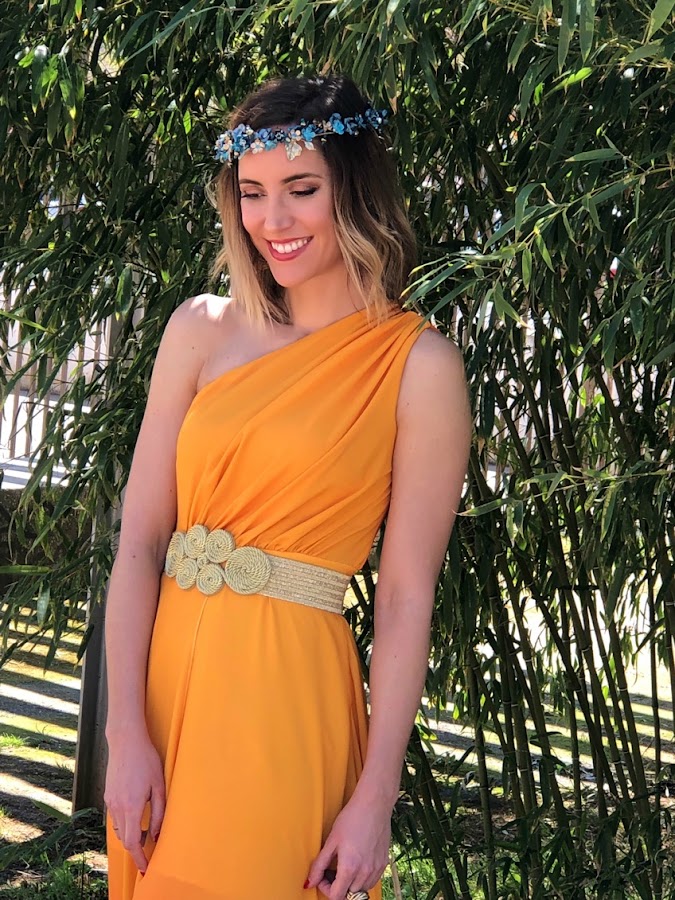 Fitness And Chicness-Vestido y Tocado Estilo Griego-3