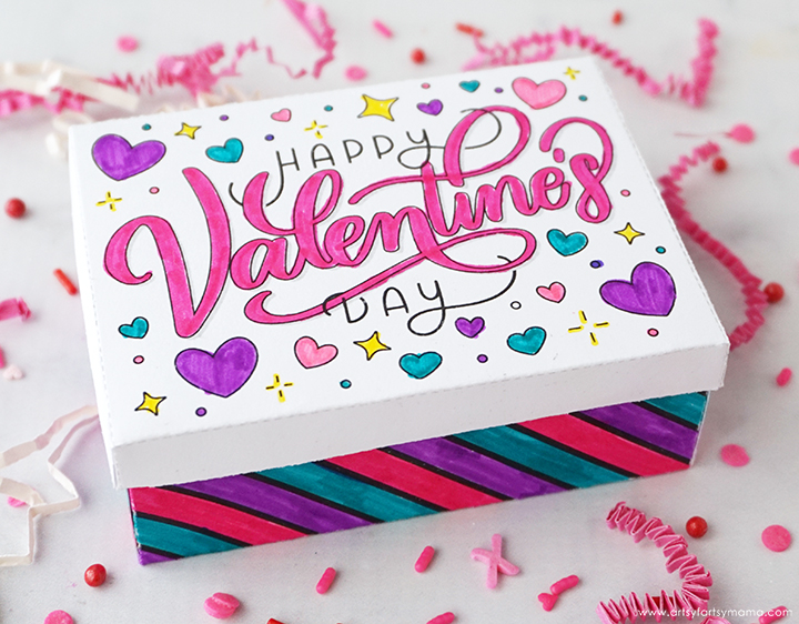 Free Printable Valentine Gift Box