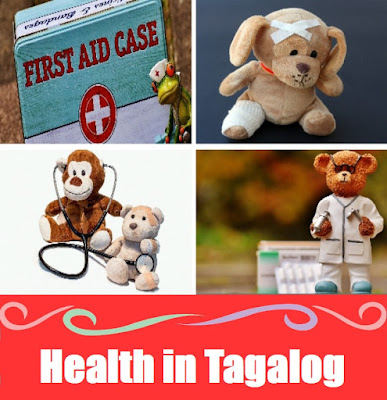 Health Word List in Tagalog