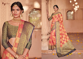 LT Fabric Ekanshi Weaving Saree catalog wholesale