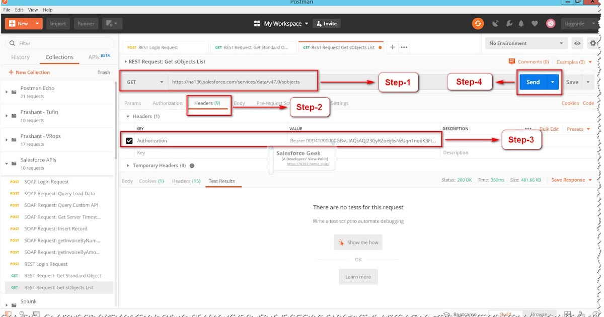 what is standard api in salesforce