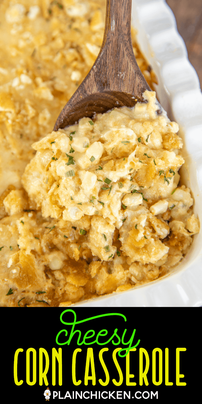 Cheesy Corn Casserole Plain Chicken®