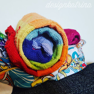 Rainbow blanket by DesignKatrina 