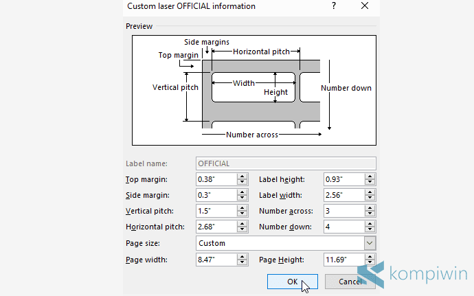 membuat label undangan pernikahan