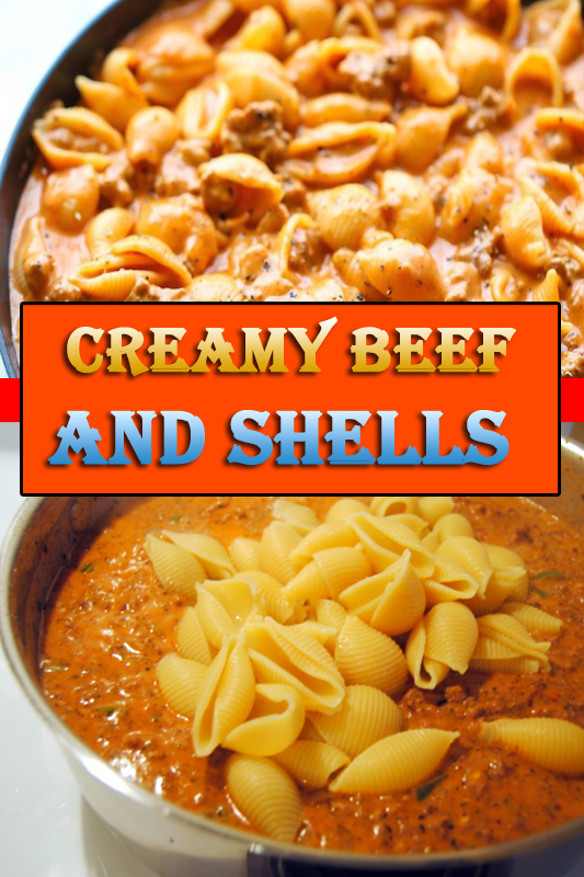 #Creamy #Beef and #Shells - Share