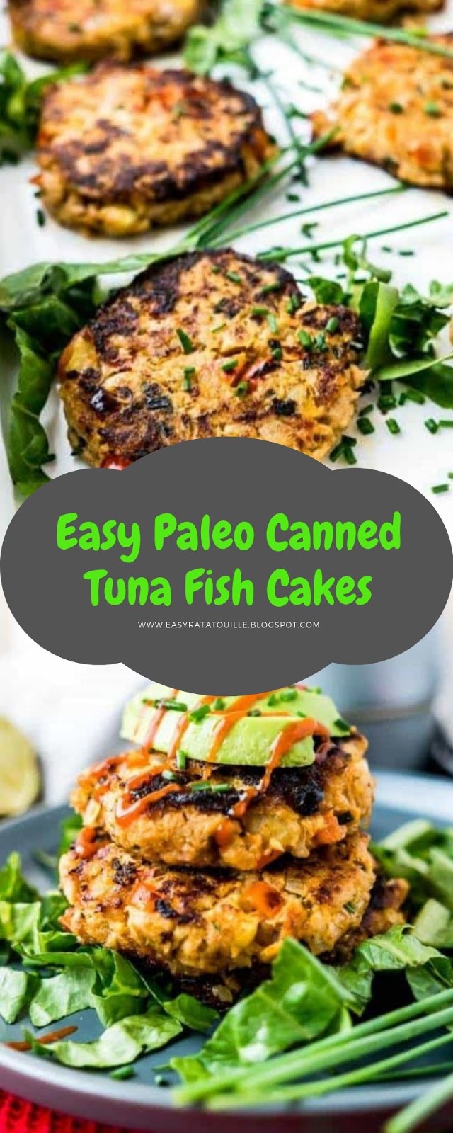 Easy Paleo Canned Tuna Fish Cakes