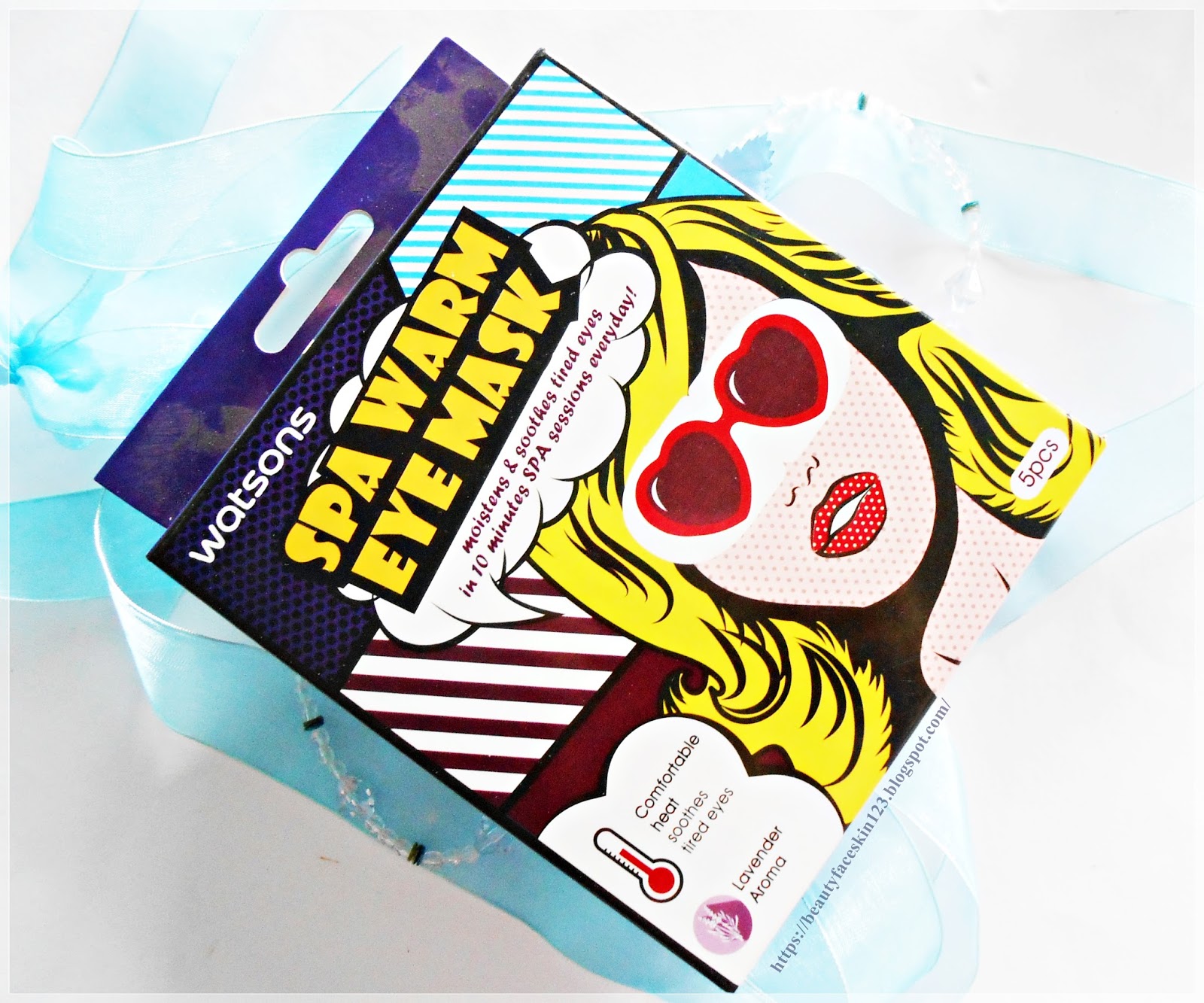 GREAT SKINandLIFE REVIEW ON WATSONS CHAMOMILE SPA WARM EYE MASK AND