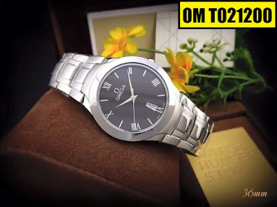 Đồng hồ nam mặt đen OM T021200