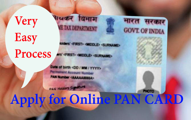 How to apply Online for PAN CARD